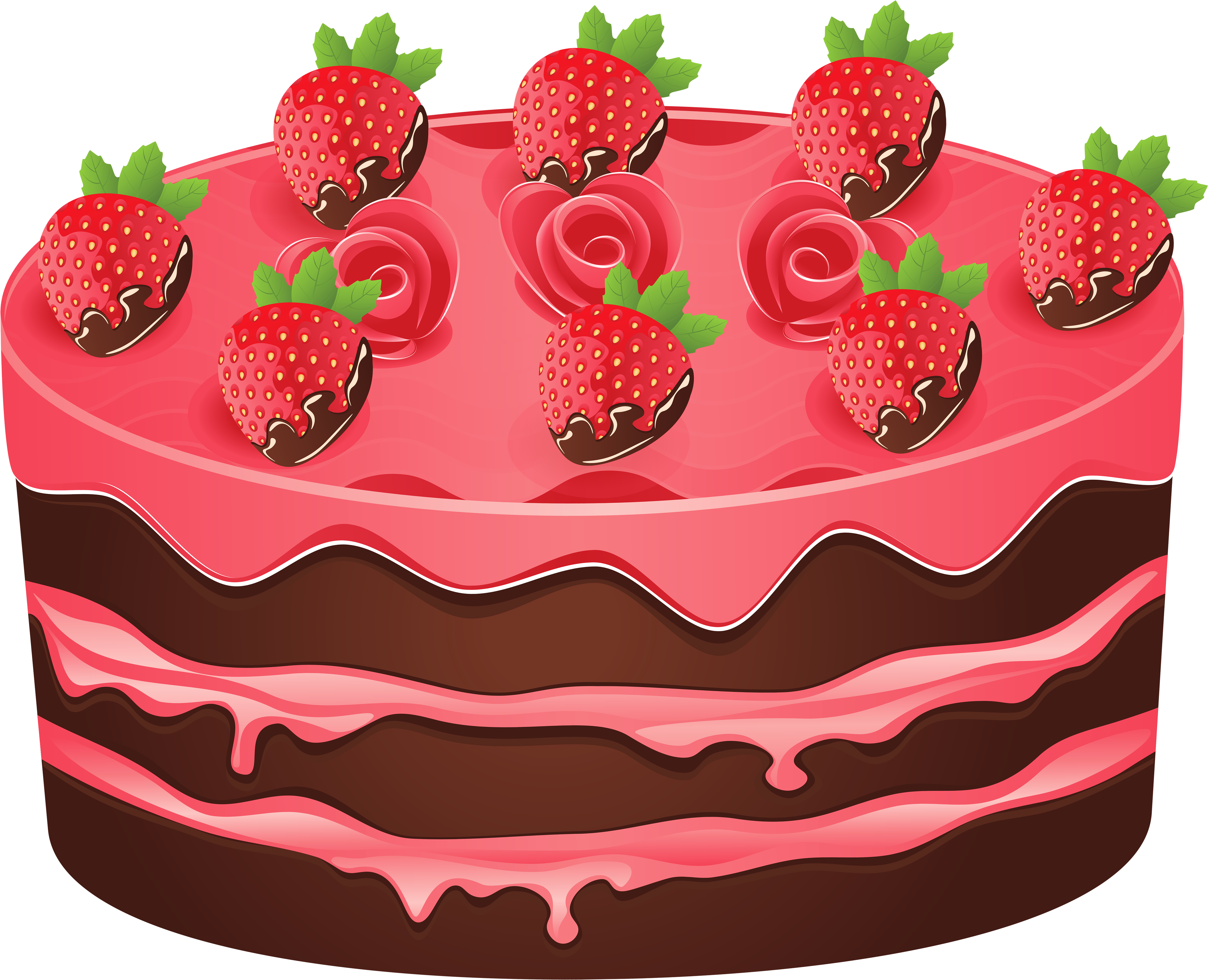 Birthday Cake Clip Art Free Birthday Cake Clipart Clipartcow - Cake Clipart (5000x4029), Png Download