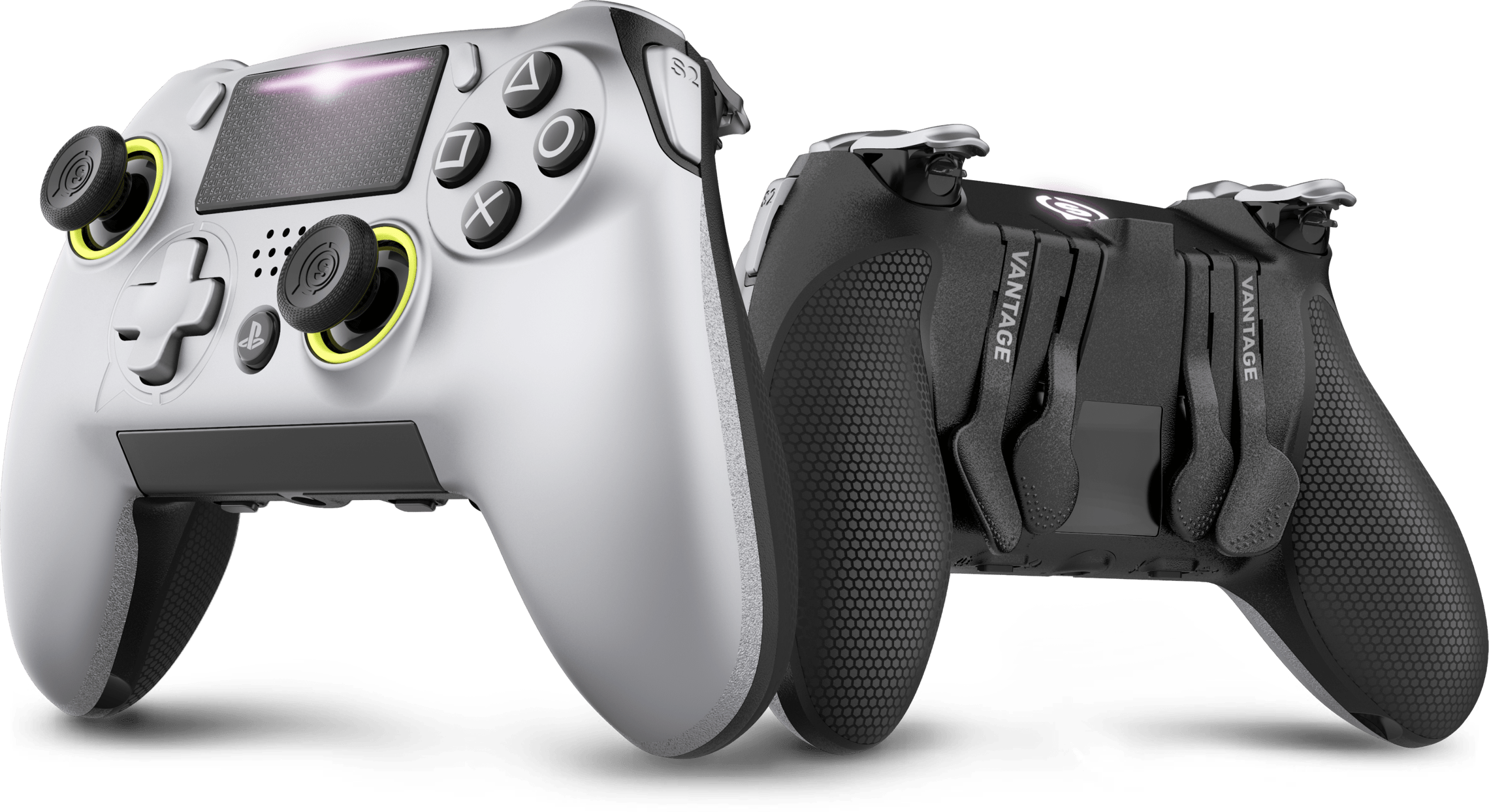 High End Third Party Gamepad Maker Scuf Gaming Rolled - New Scuf Controller Ps4 (2280x1244), Png Download