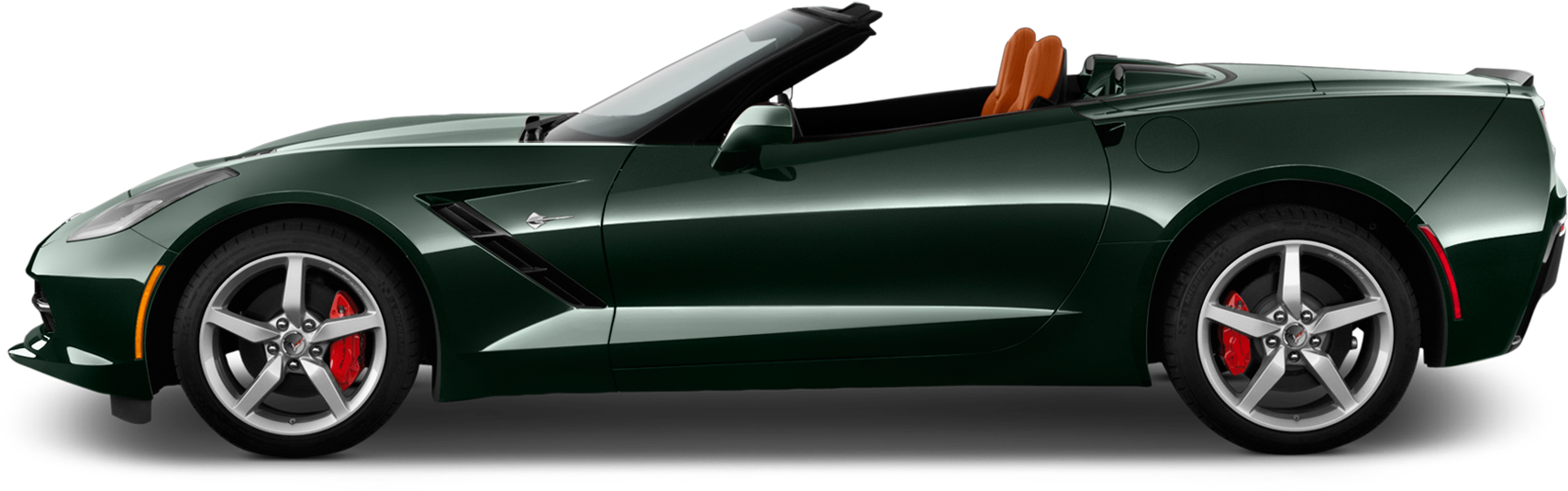Corvette Racing Driver Antonio Garcia Illustrates The - Corvette C7 Side View (2048x1360), Png Download
