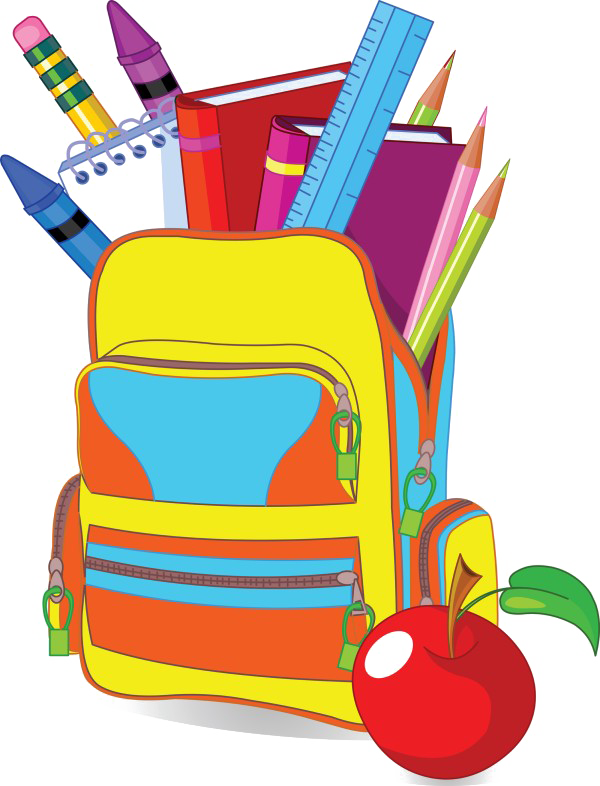 Back To School Shopping Png Photos - Bring Materials To Class (600x786), Png Download