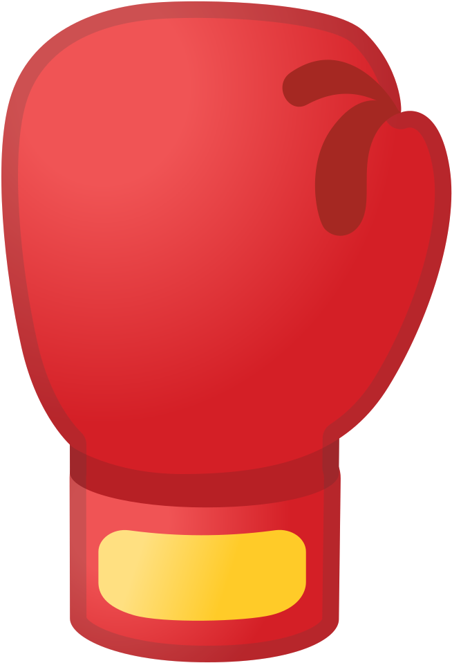 Download Svg Download Png - Boxing Glove Emoji Png (1024x1024), Png Download