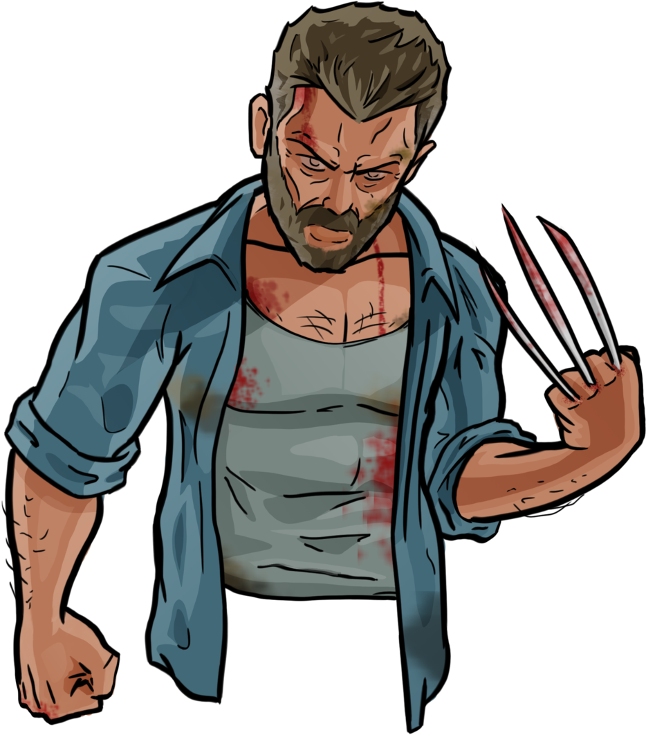 Clipart Resolution 1024*1136 - Logan Wolverine Png (1024x1136), Png Download