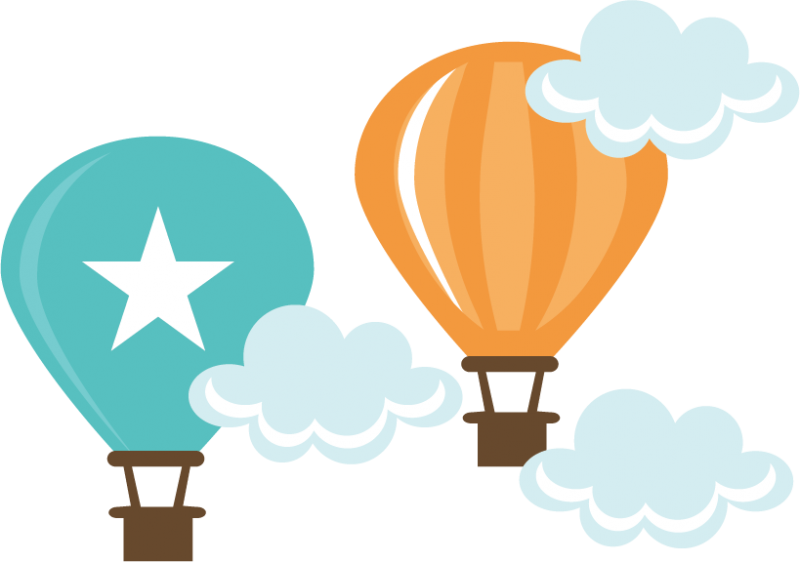 Hot Svg Cut Files - Hot Air Balloon Svg Cutting File (800x562), Png Download