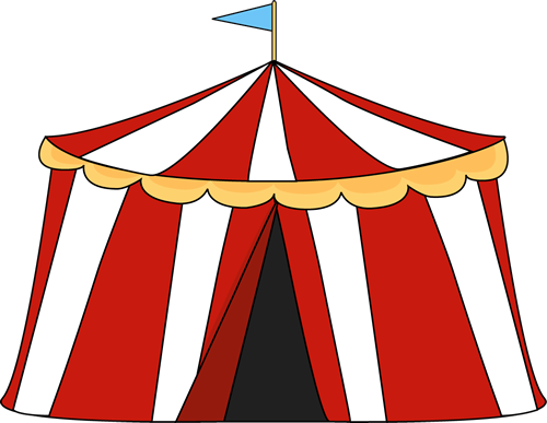 Boho Vector Tent - Circus Tent Clipart Free (500x387), Png Download