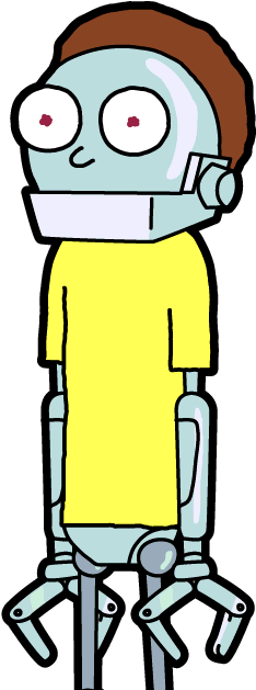 Rick And Morty Clipart Different Kind - Pocket Morty Characters (300x650), Png Download