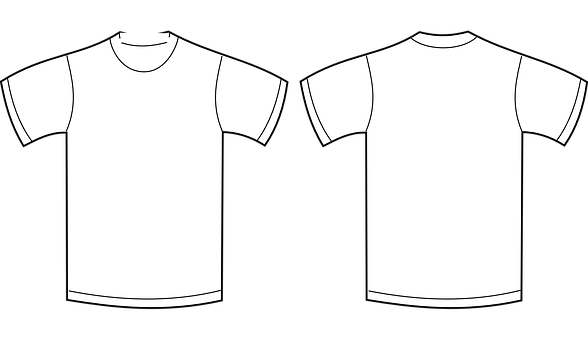 T-shirt Shirt White Clothing Clothes Fashi - Camisa De Time Em Branco (588x340), Png Download