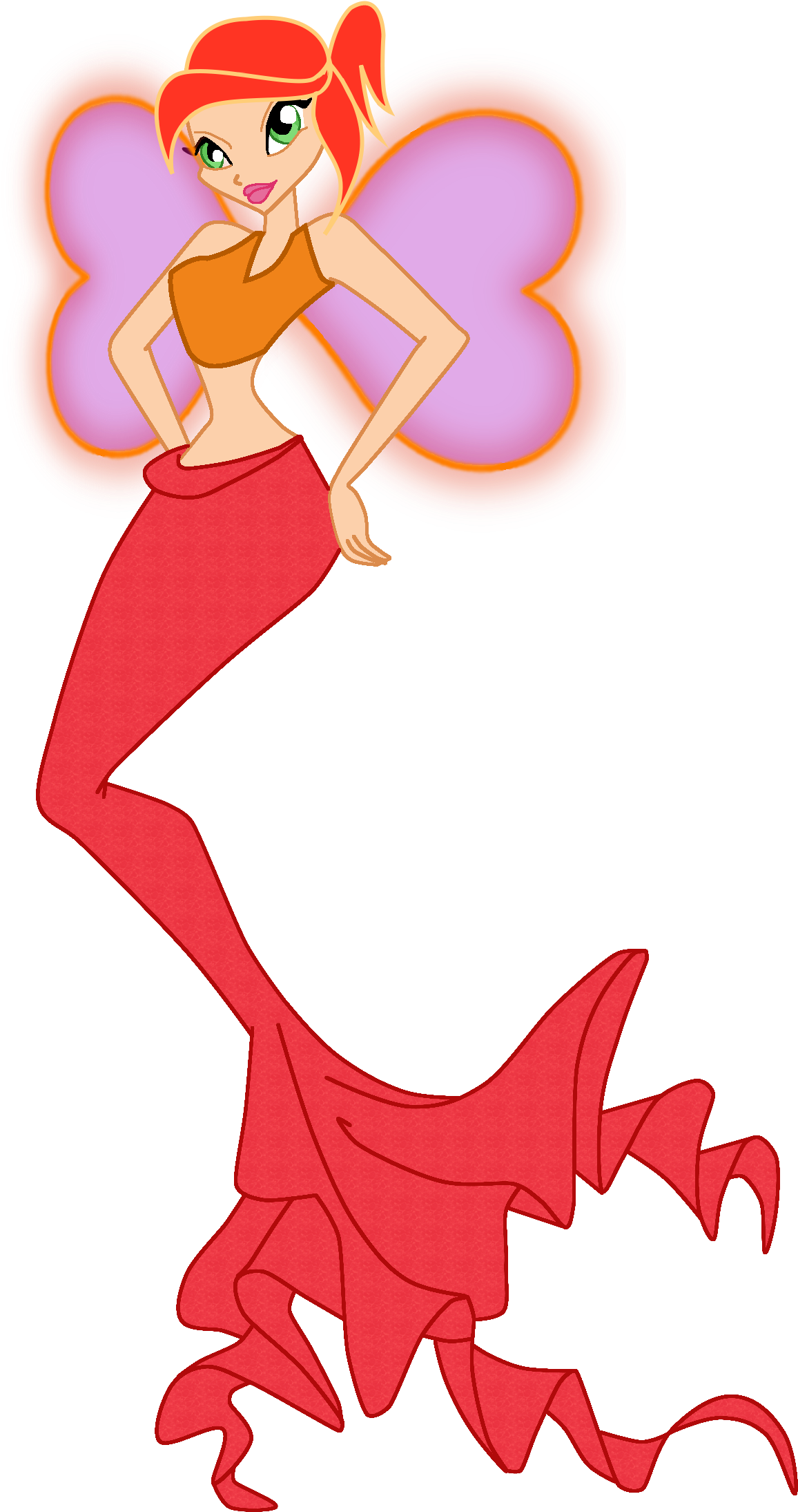 Katherinepeters Mermaid - Winx Club (1444x2371), Png Download