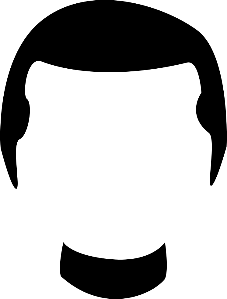 Male Wig Comments - Short Hair Male Clipart (746x980), Png Download