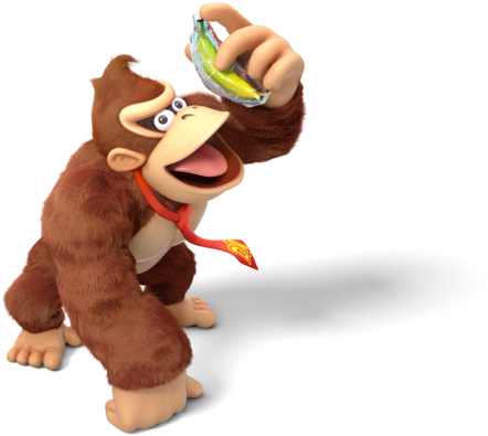 Donkey Kong Artwork - Wii Party U For Wii U (480x480), Png Download