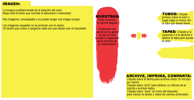 Golden Virtual Paint Mixer - Graphic Design (639x329), Png Download