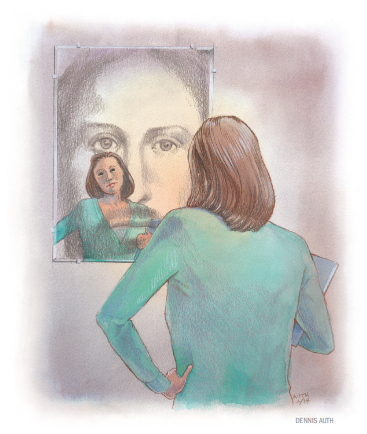 Leadership That Mirrors God's Image - Girl (733x868), Png Download