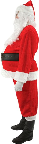 Santa Claus Beard Png - Beard (366x580), Png Download