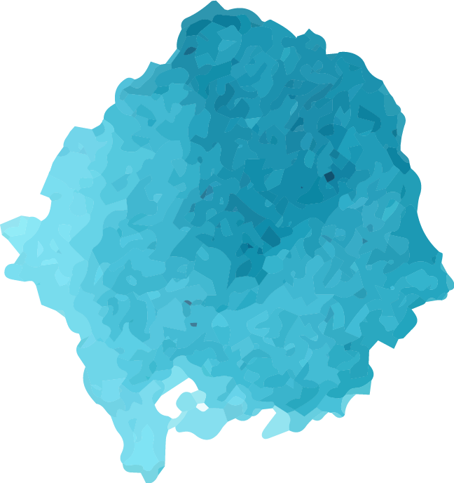 Watercolour Watercolor Brush Brushstroke Stain Blue - Blue Watercolor Stain Png (648x688), Png Download