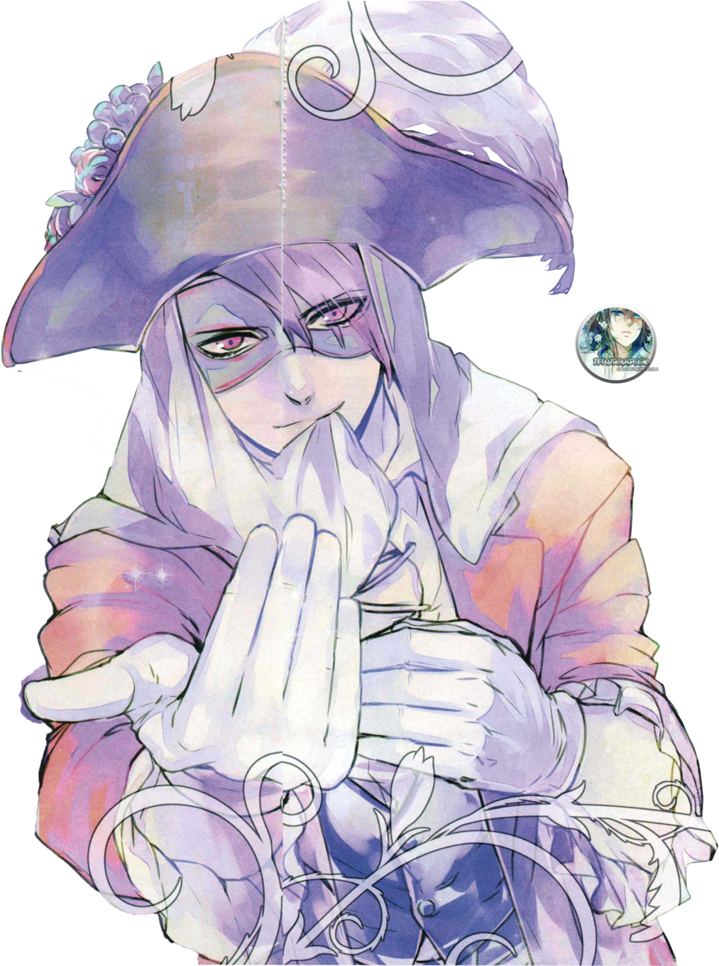 Dantalion By Zetsubouspook - Makai Ouji Devils And Realist Render (1024x1359), Png Download