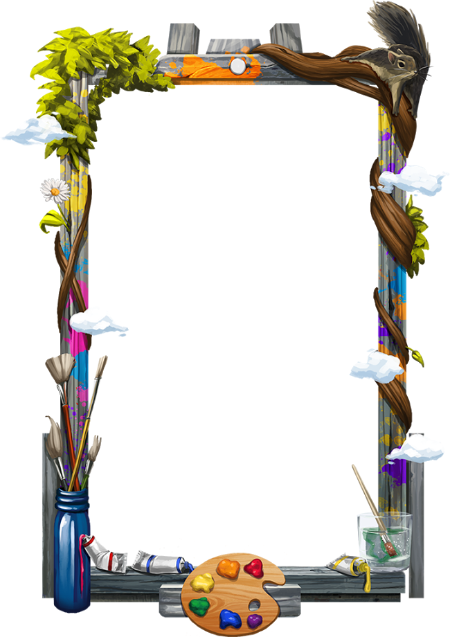 Sylvanus Won The Honor Of The Bob Ross Skin Because - Portable Network Graphics (650x920), Png Download