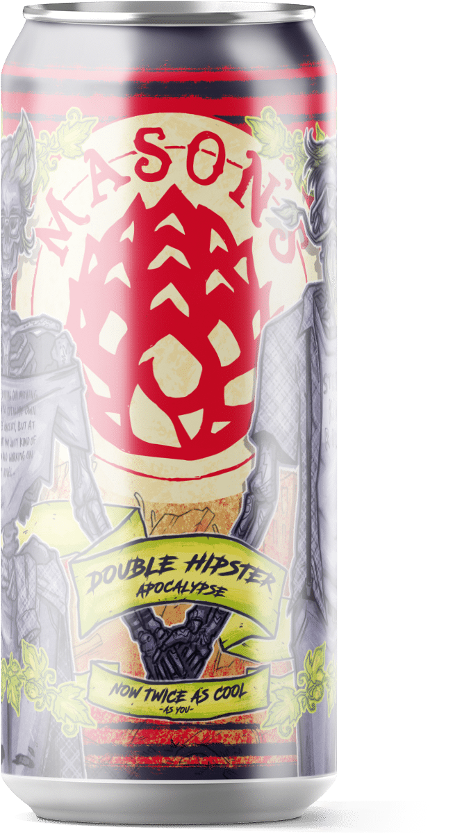 Double Hipster Apocalypse - .com (713x1200), Png Download