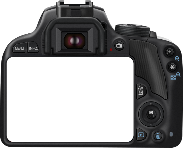 Download Camera Type Dslr Camera Screen No Background Transparent