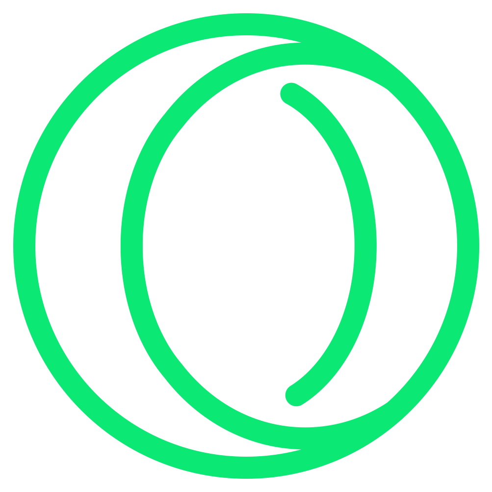 Opera Neon 13 Mar 2018 - Opera Browser 51 2018 (1024x1024), Png Download