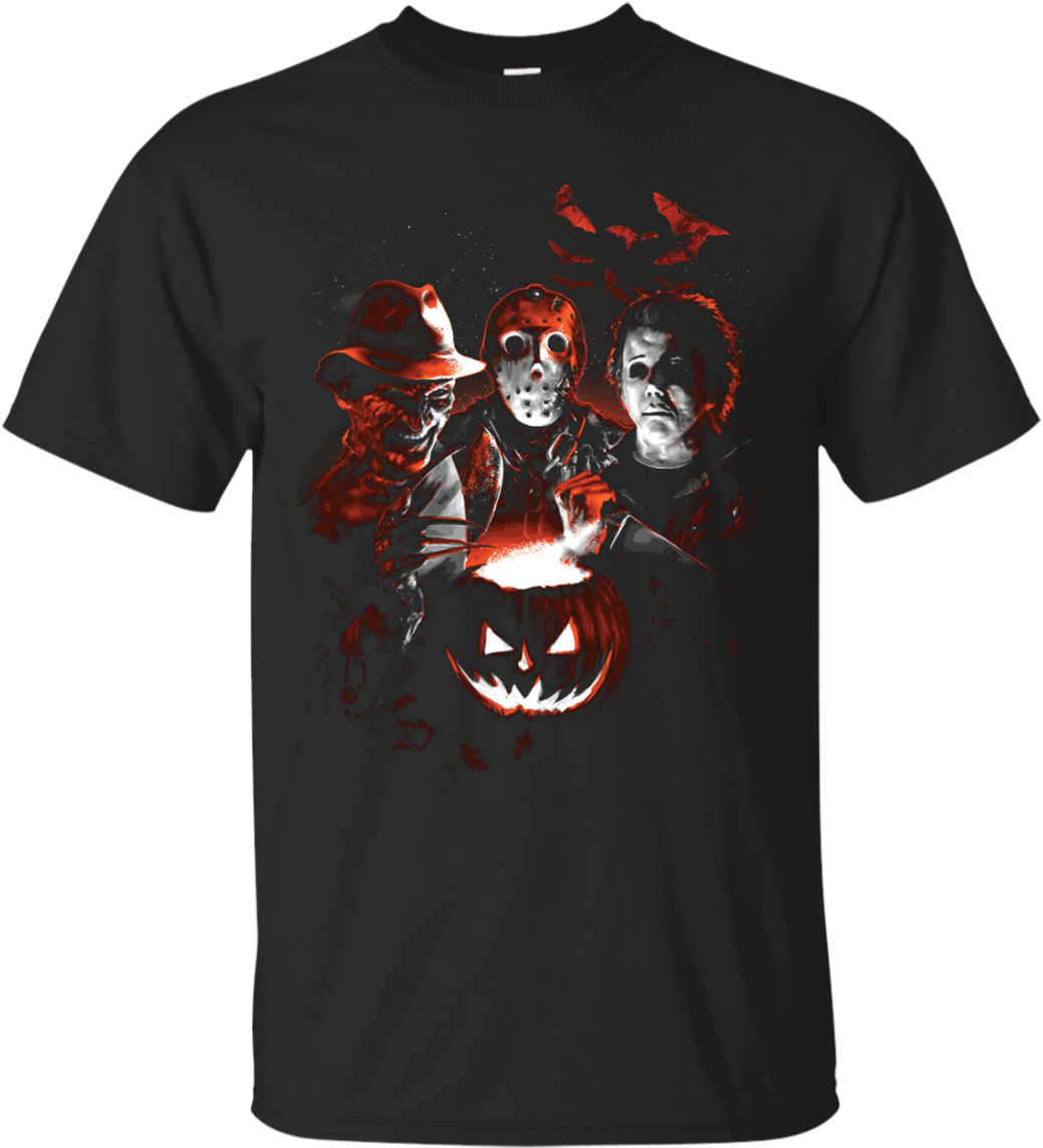 Michael Myers Jason Voorhees Freddy Krueger Halloween - Resting Witch Face Shirt (1155x1155), Png Download