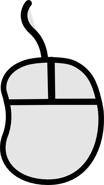 Clip - Computer Mouse Clipart (336x596), Png Download