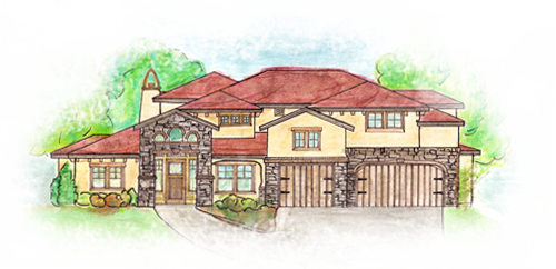 The Northwood Tuscany - House (500x242), Png Download