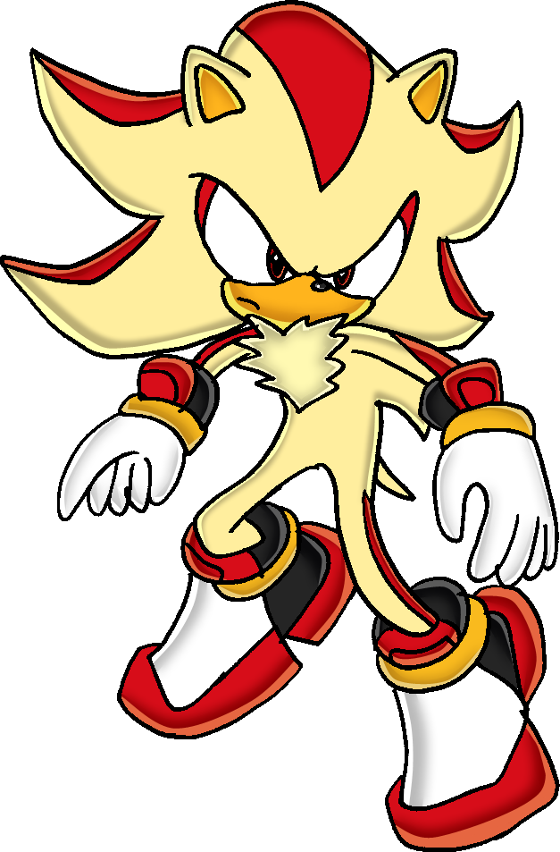 Hedgehog Drawing Shadow - Sonic Boom Super Shadow The Hedgehog (627x953), Png Download