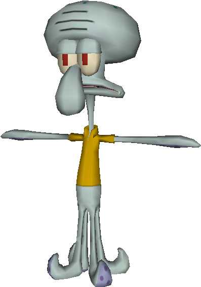 Download Zip Archive - Spongebob Battle For Bikini Bottom Characters (750x650), Png Download