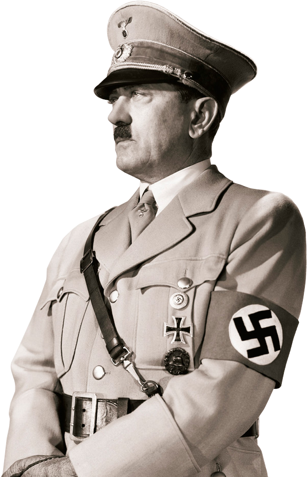 Kawaii Adolf Hitler (630x1000), Png Download