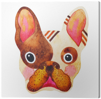 French Bulldog Sugar Skull, Frenchie Cute Dog Day Of - Illustration (400x400), Png Download