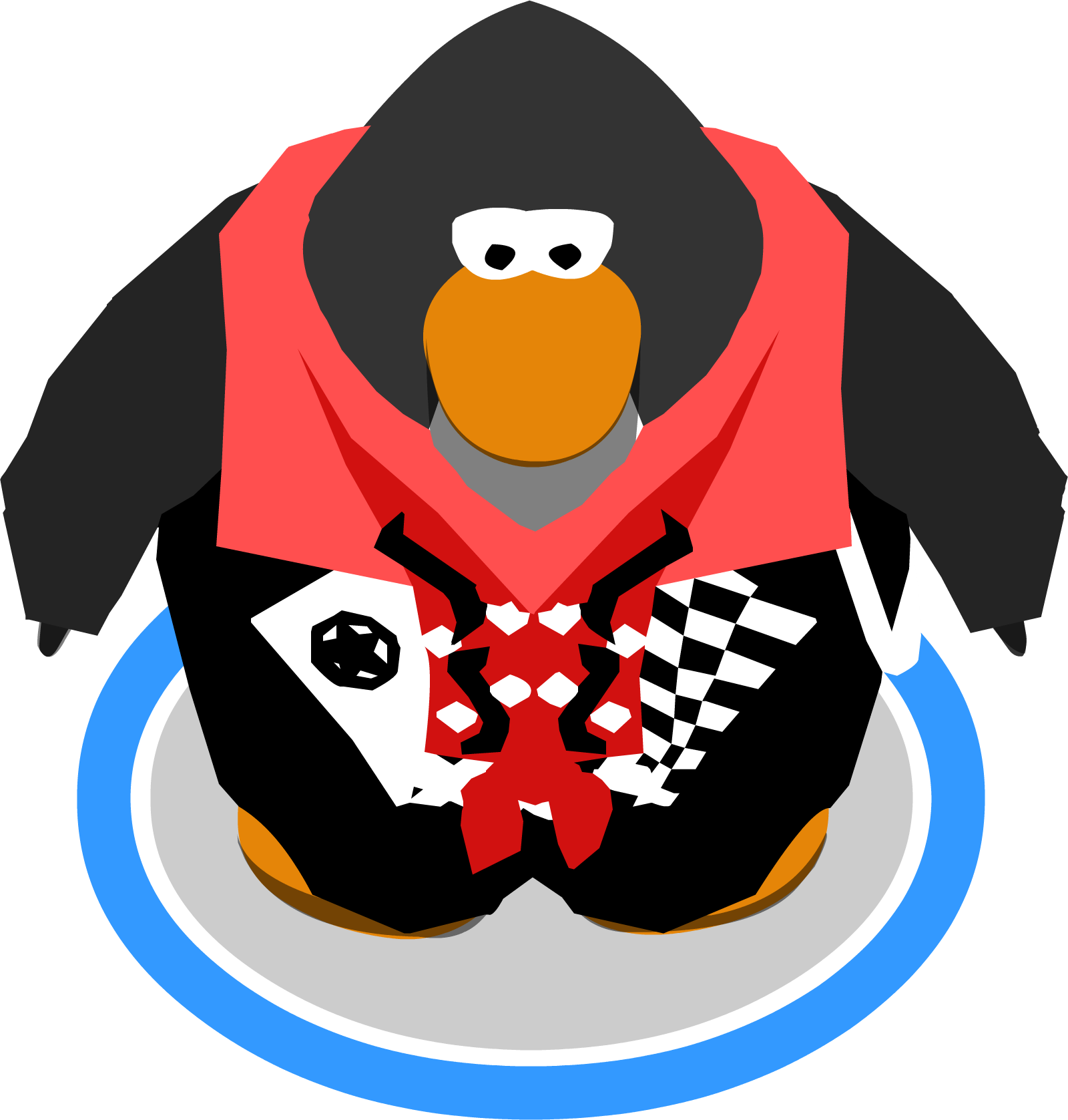 Mckenzie's Biker Outft In-game - Adã©lie Penguin (1600x1677), Png Download