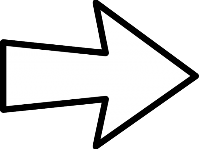 Arrow Clip Art At Clker - Arrow Clipart Black And White (600x454), Png Download