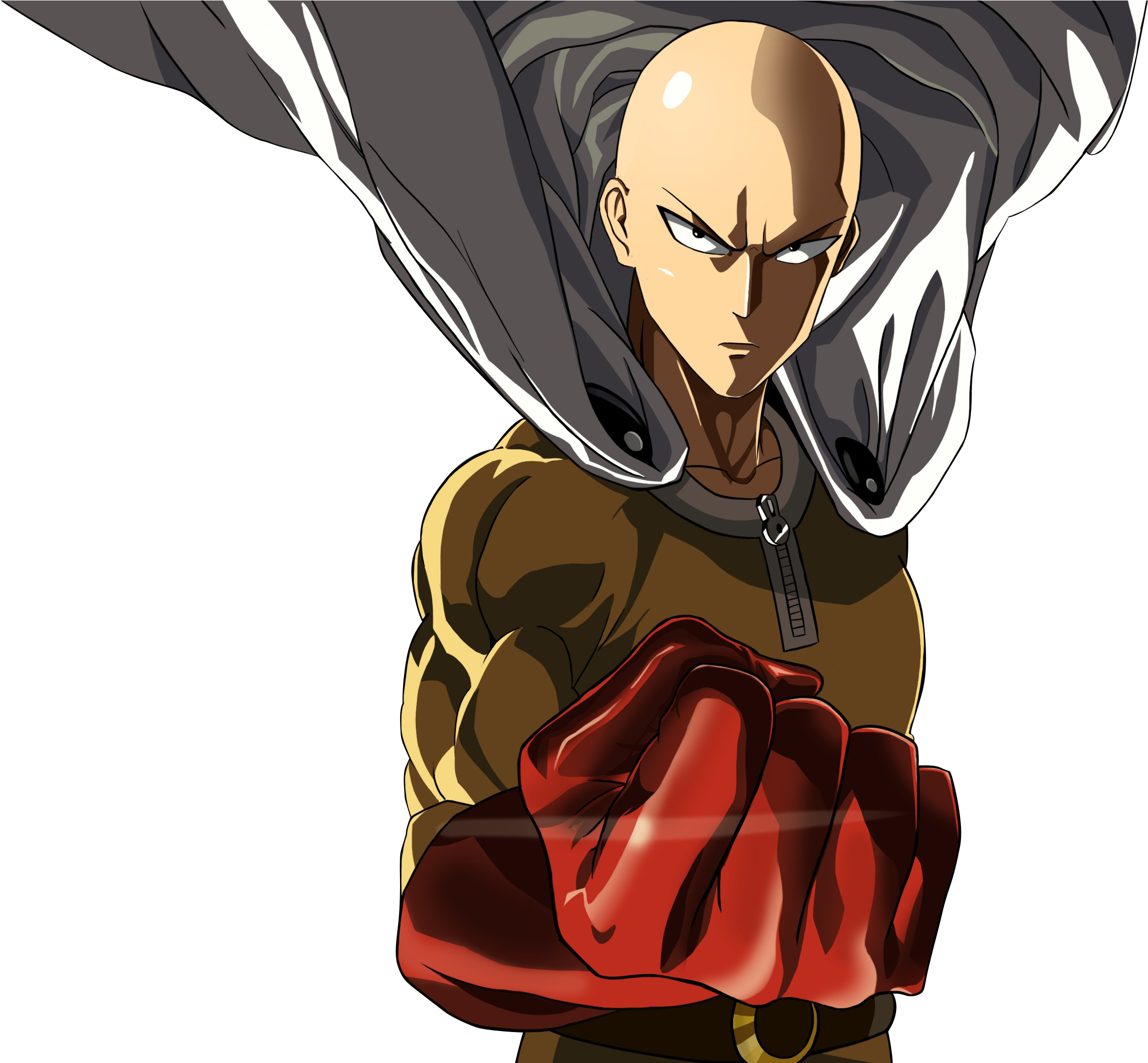 One Punch Man Saitama (2431x2160), Png Download