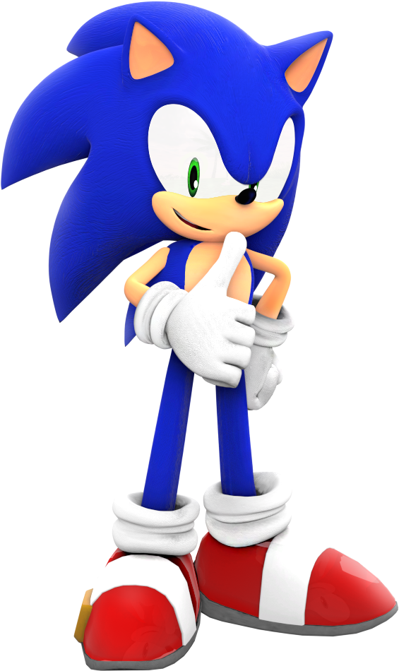 Png - Sonic The Hedgehog Sonic World (649x990), Png Download