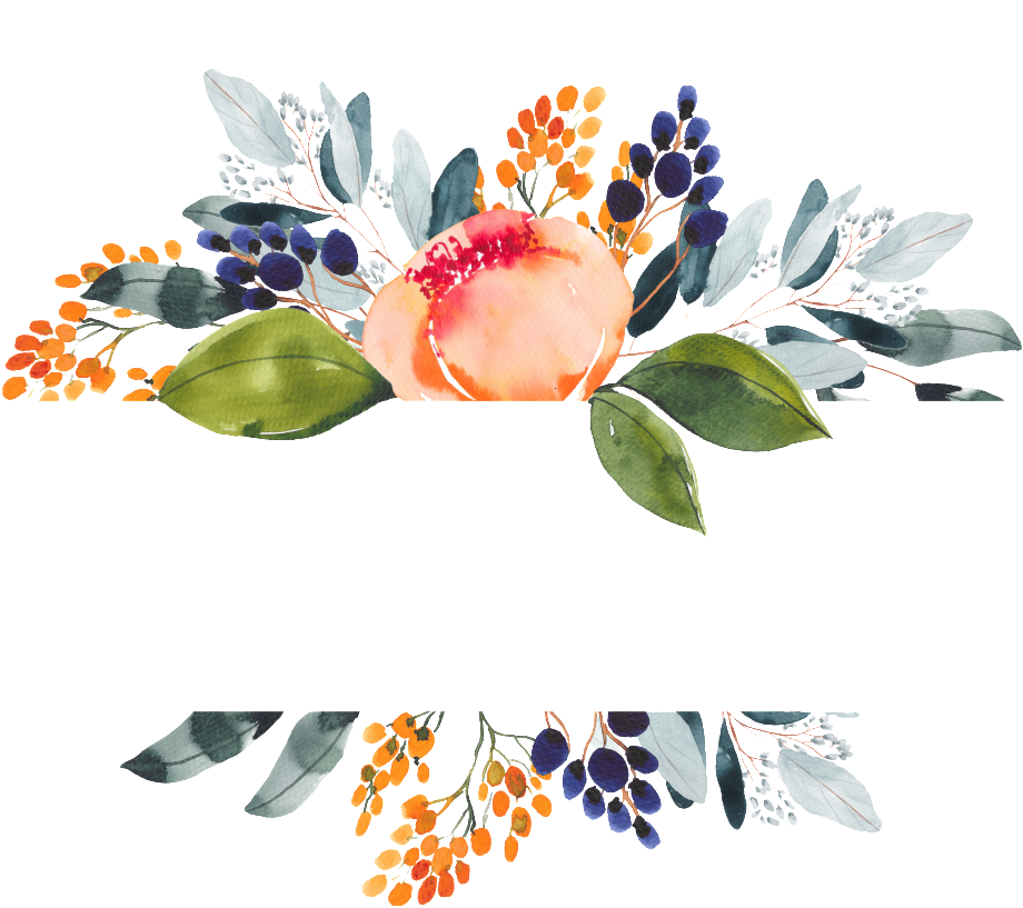 Hand Painted Flowers Green Leaf Mosaic Decorative Watercolor - Watercolor Painting (1024x859), Png Download