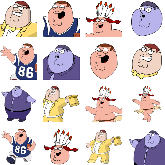 Search - Peter Griffin The Hand (592x592), Png Download