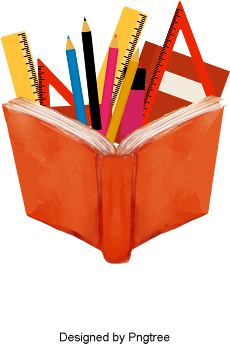 School Back To School Elements, School Vector, School - Portable Network Graphics (800x800), Png Download