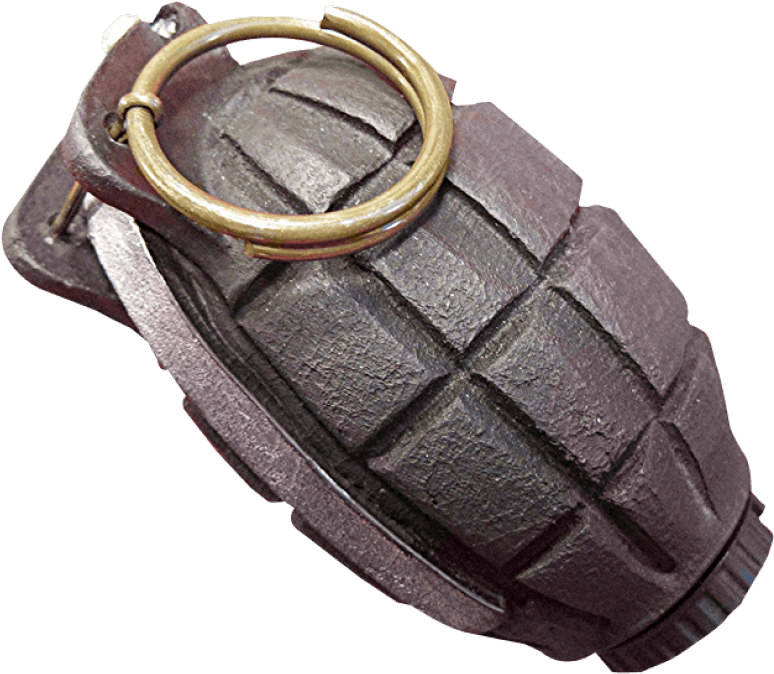 Free Png Hand Grenade Bomb Png Images Transparent - Bomb Png (850x757), Png Download