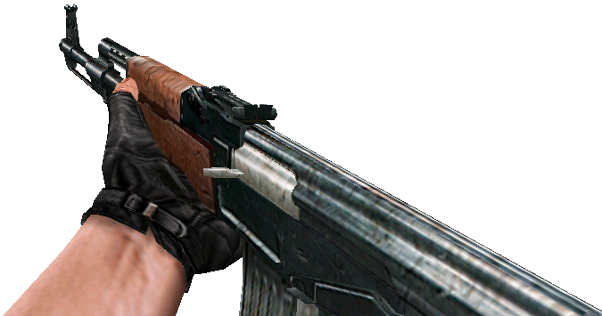 Ak47 Png Download - Cs Condition Zero Ak47 (675x355), Png Download