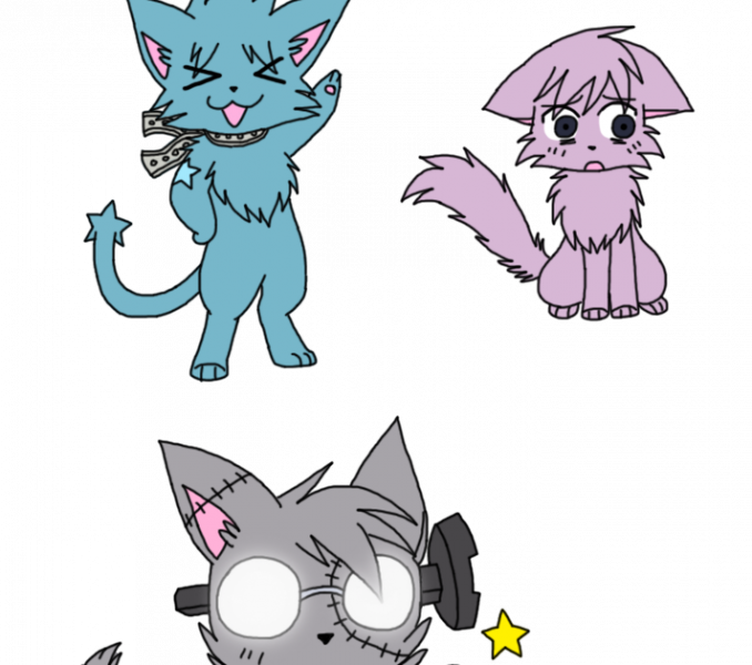 Soul Eater Cat Soul Eater Cats Night Chimeras Cry On - Cat (678x600), Png Download