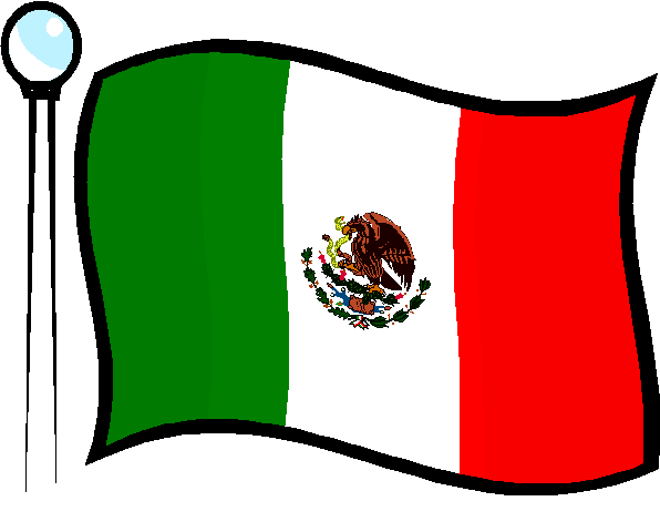 Mexican Flag Clipart - Happy Canada Day 151 (596x480), Png Download