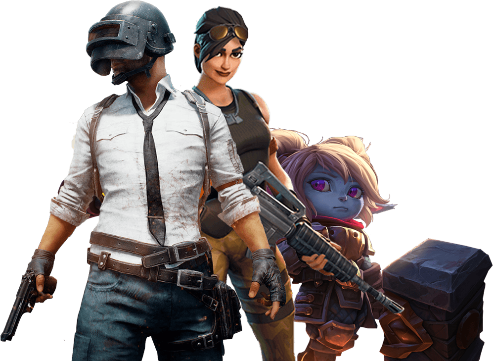 Fortnite Pubg League Of Legends - A8-7650 K, Processor Hardware/electronic (1001x826), Png Download