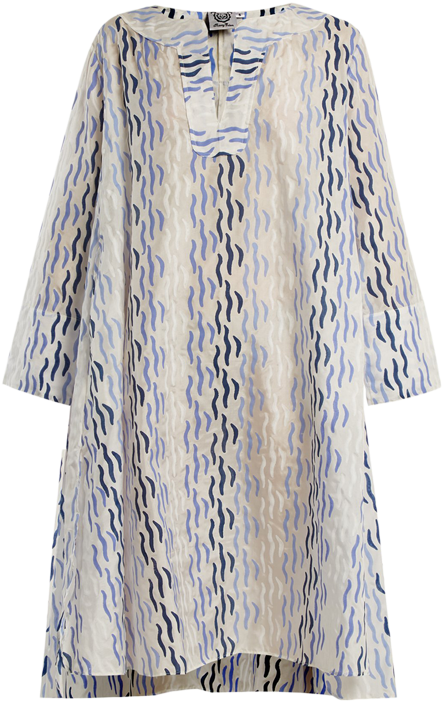 Watercolor Silk Kaftan - Dress (800x800), Png Download