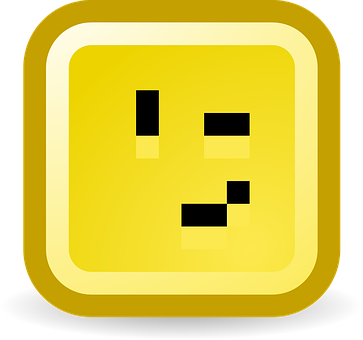Wink, Blink, Twinkle, Smiley, Computer - Wink Clipart Emoji (363x340), Png Download