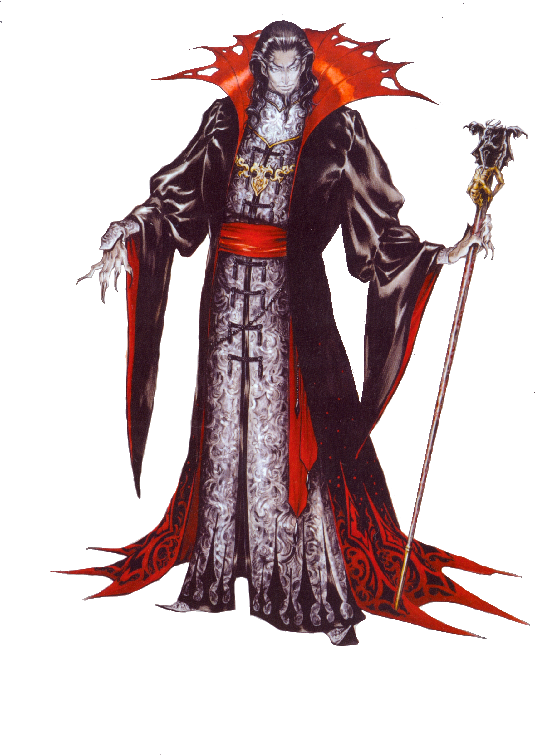 Castlevania Chronicles Dracula - Dracula Castlevania Png (1714x2419), Png Download