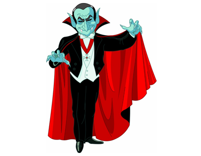 Delightful And Wacky Characters Feature In This Hilarious - Vampires Coloring Book 1 (400x311), Png Download