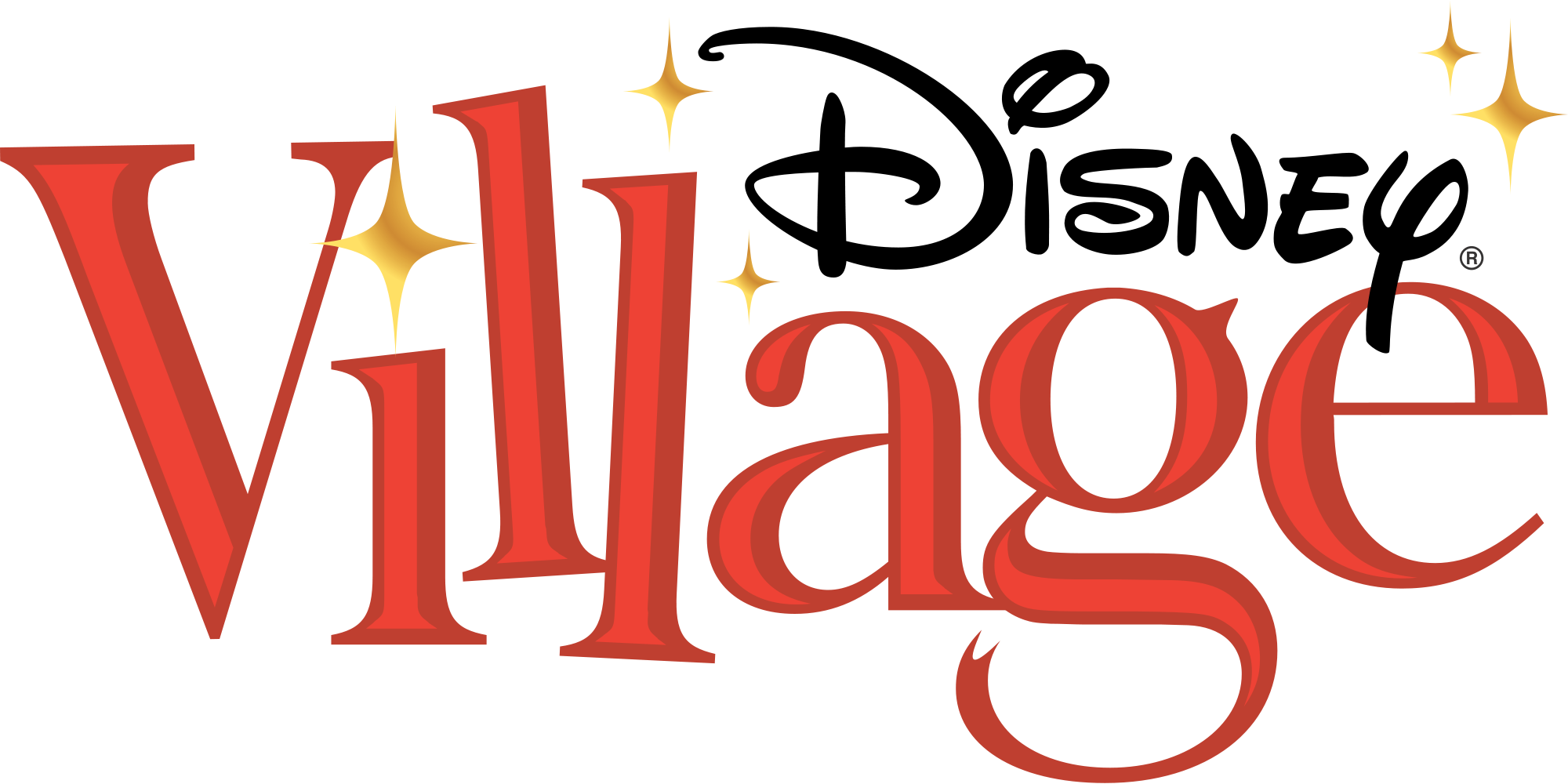 2000px-disney Village Logo - Disneyland Paris Disney Village Logo (2000x1000), Png Download
