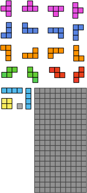 Tetris - Skirt (576x734), Png Download