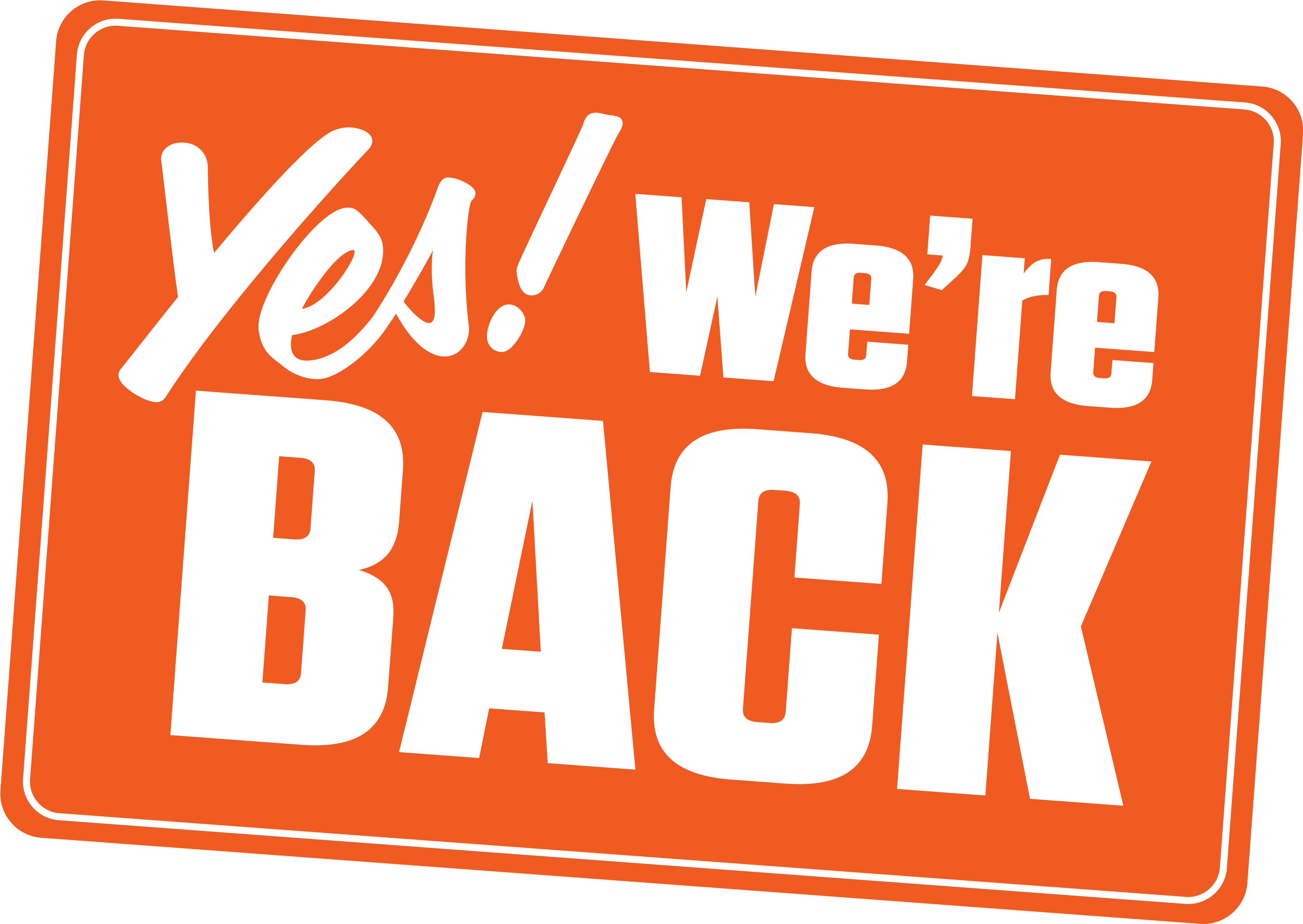 Blog Fixed And September 2018 Update - We Are Back (3698x2631), Png Download