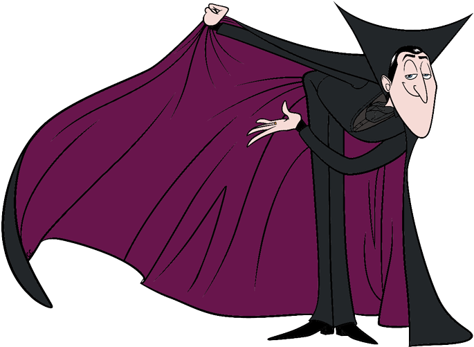 Png Free Download Dracula Clipart Vampire Cape - Hotel Transylvania Dracula Clipart (700x520), Png Download