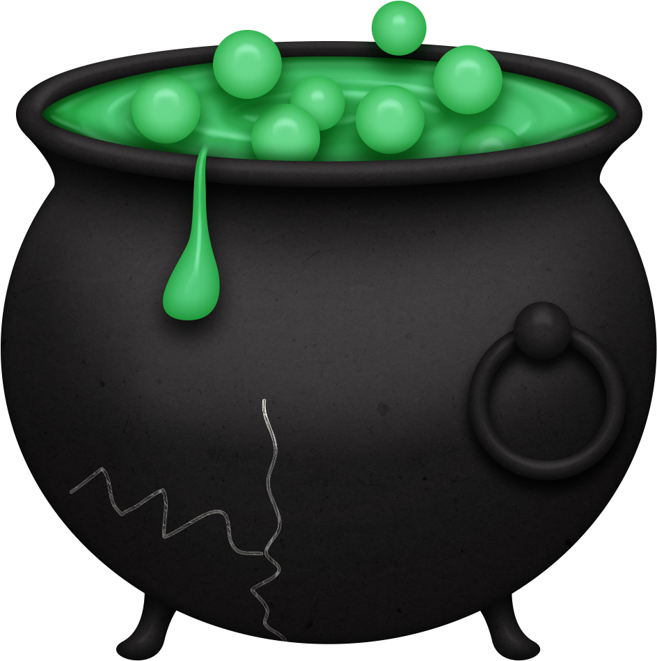 Halloween Cauldron * - Dracula Clipart (953x958), Png Download